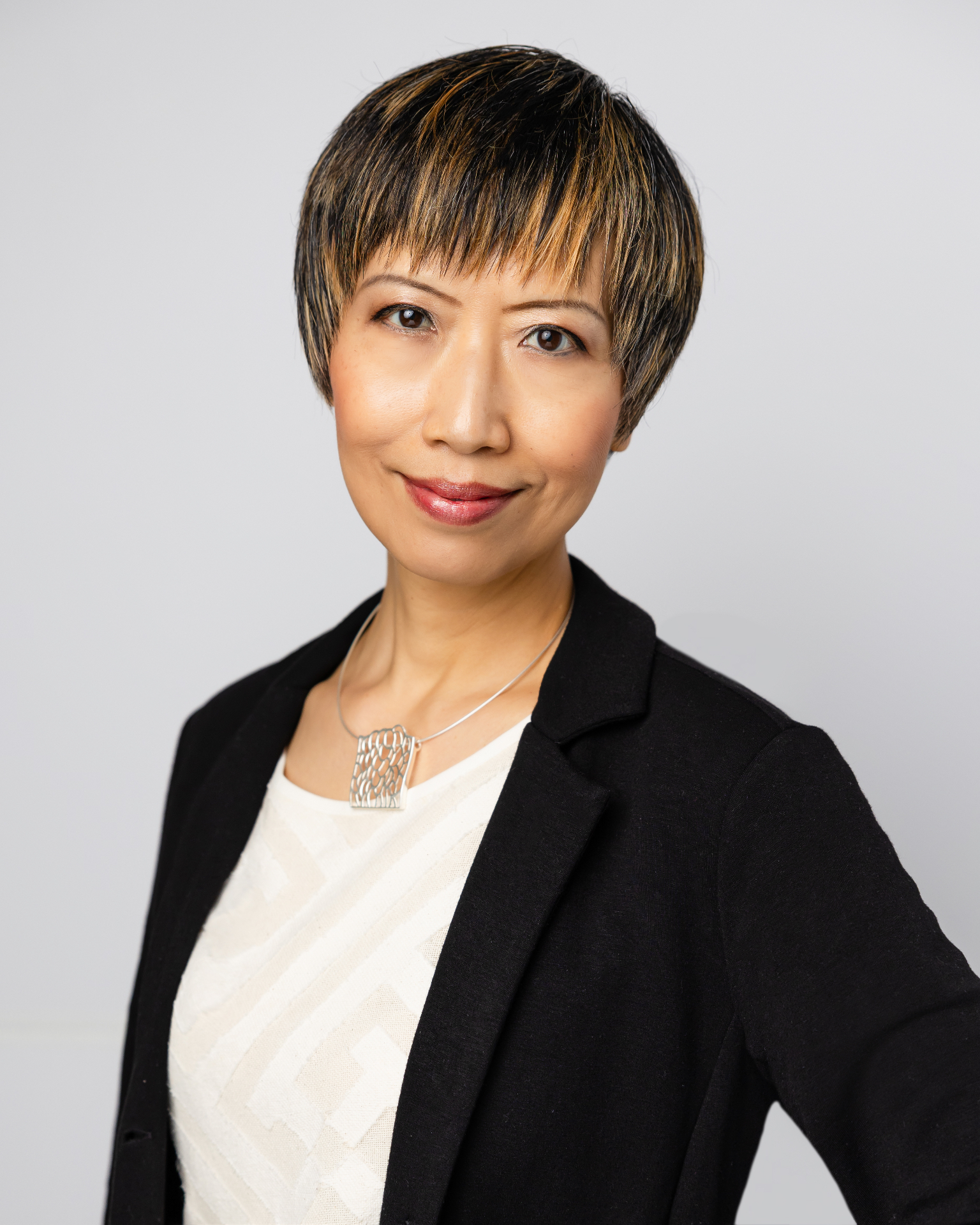 Portrait of Pattie Qing Pan, founder of GreenUp By Design